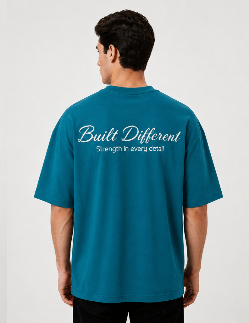 Oversized Cotton T-Shirt Front & Back Printed - Legendary