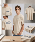 Oversized Cotton T-Shirt  Front & Back Printed
