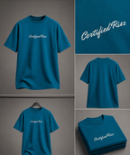 Oversized Cotton T-Shirt Front Printed - Rizz