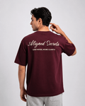 Oversized Cotton T-Shirt  Front & Back Printed - Iconic Drip