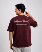 Oversized Cotton T-Shirt  Front & Back Printed - Iconic Drip