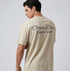 Oversized Cotton T-Shirt Front & Back Printed - Match my Vibe